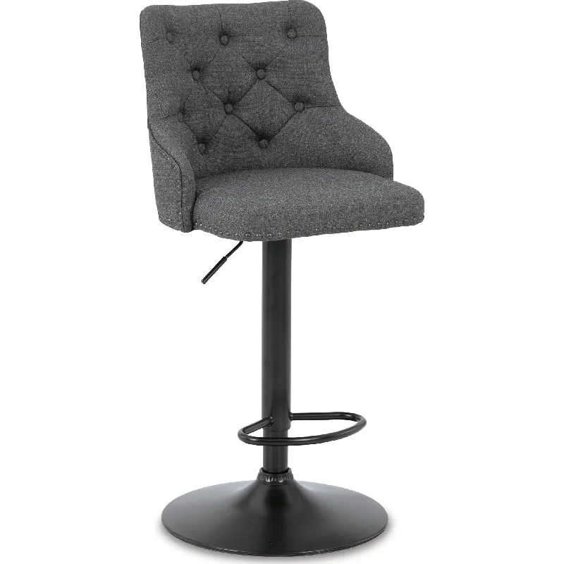 Gaddison Bar Stool - Gray/Black - (D122-730)