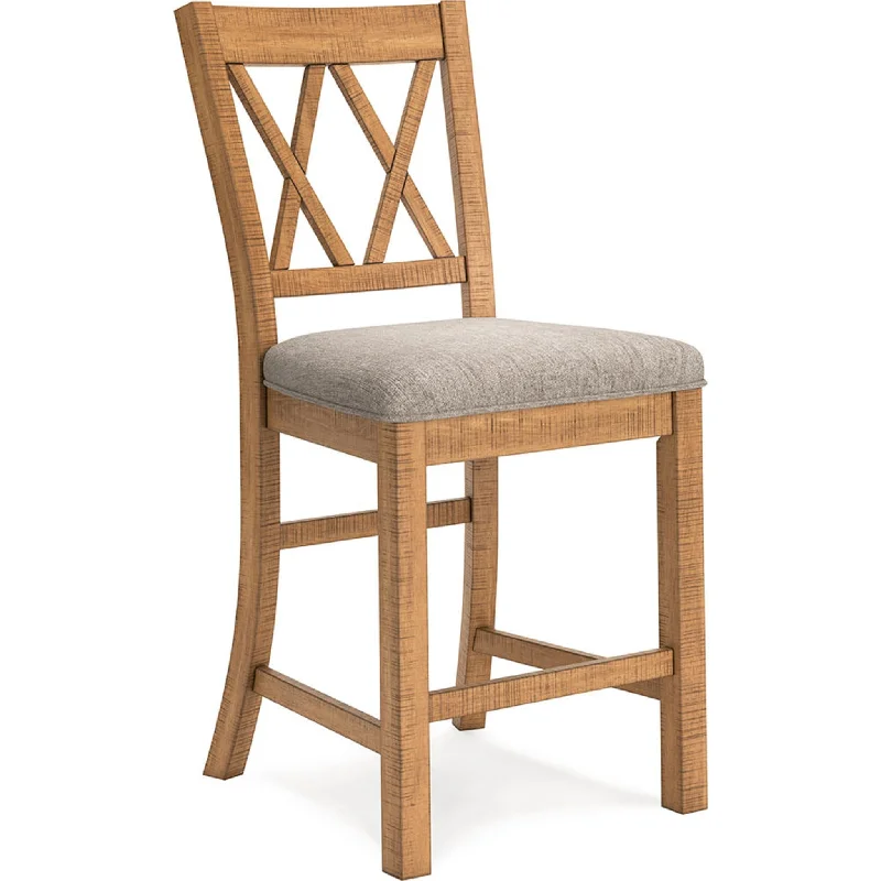 Havonplane Counter Height Stool - Brown - (D773-124)