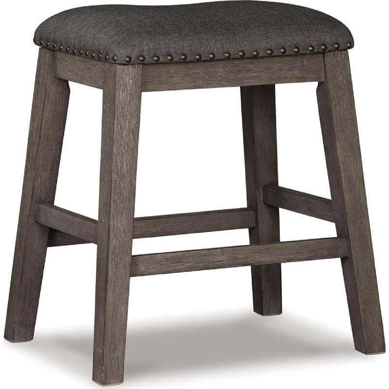 Caitbrook Counter Height Stool - Gray - (D388-024)