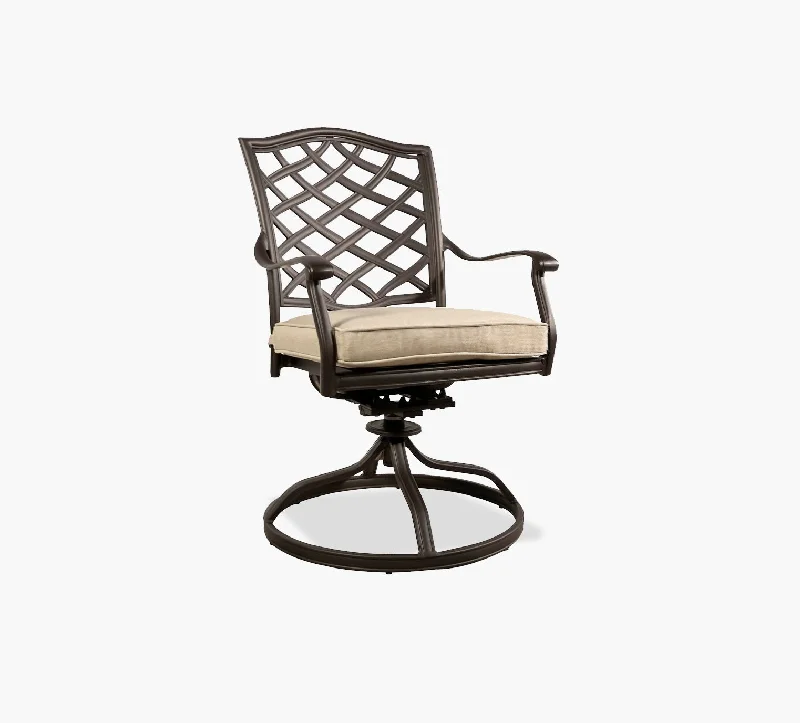 St. John Outdoor Swivel Dining Chair