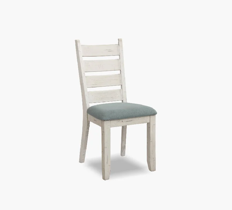 Trina White Side Chair