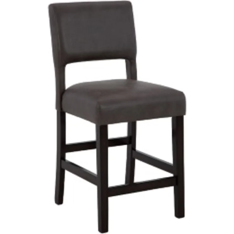 Leektree Counter Height Stool - Gray/Brown - (D470-424)