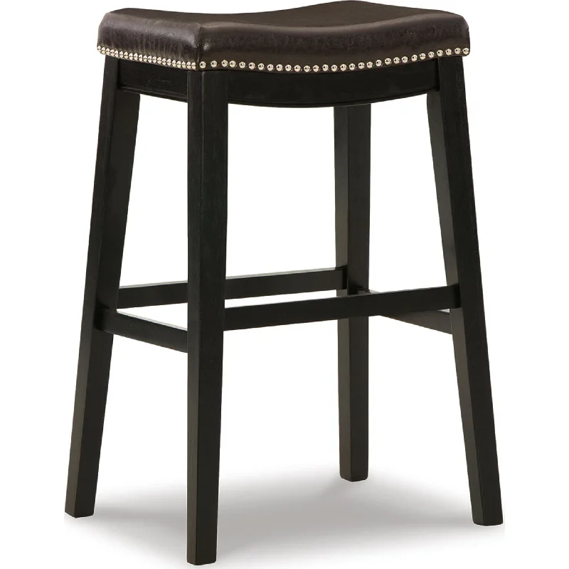 Lemante Bar Height Stool - Dark Brown - (D270-130)