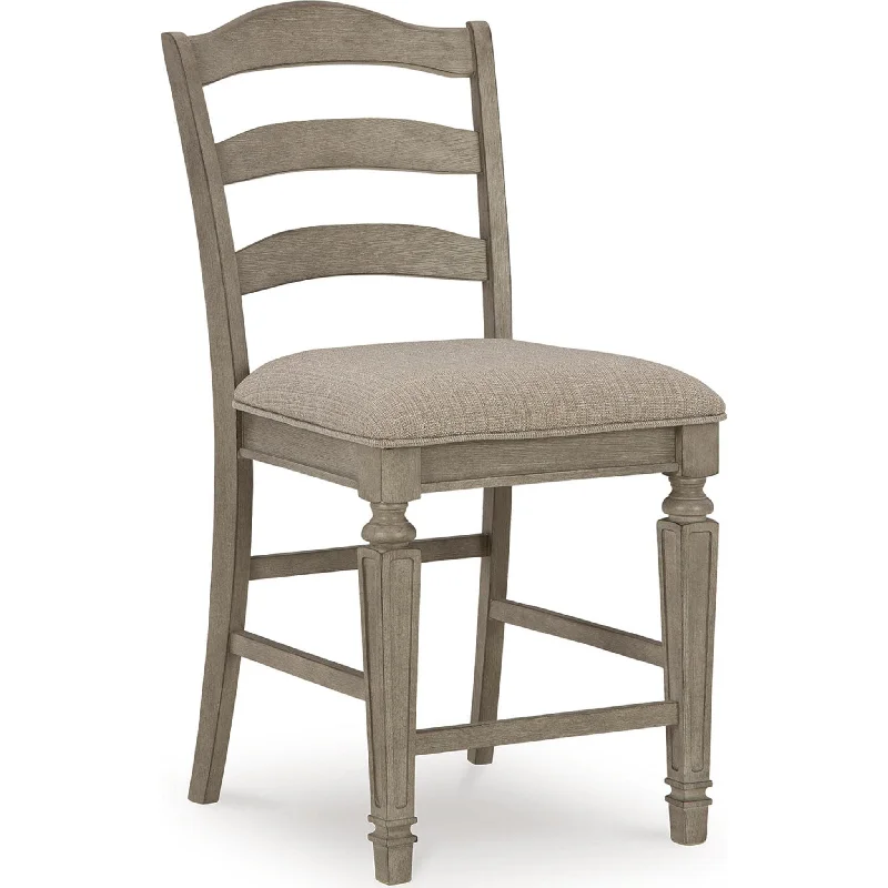 Lodenbay Counter Height Stool - Antique Gray - (D751-124)