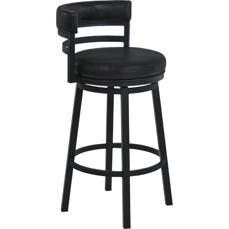 Madrid Counter Height Stool - Ford Black - (LCMABABLBL26)