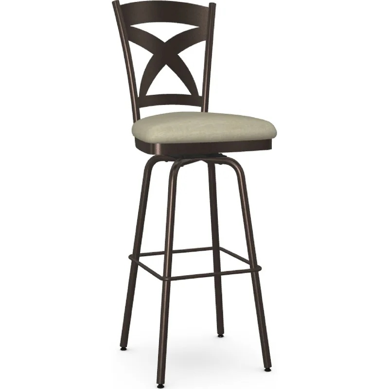 Marcus Bar Height Stool - Biscuit/Falcon - (41451-30-74-HO)