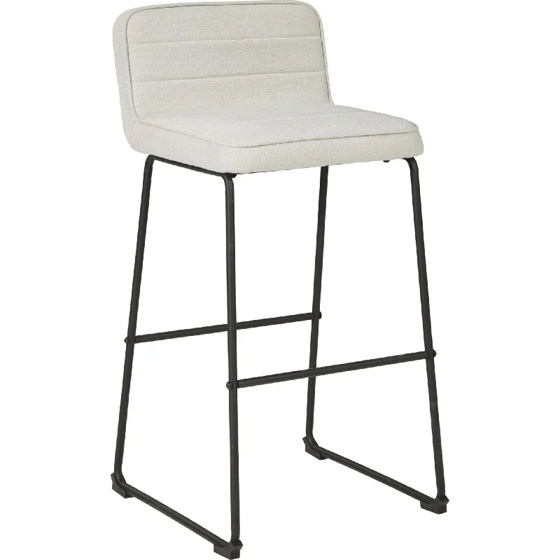 Nerison Bar Height Stool - Linen - (D225-330)