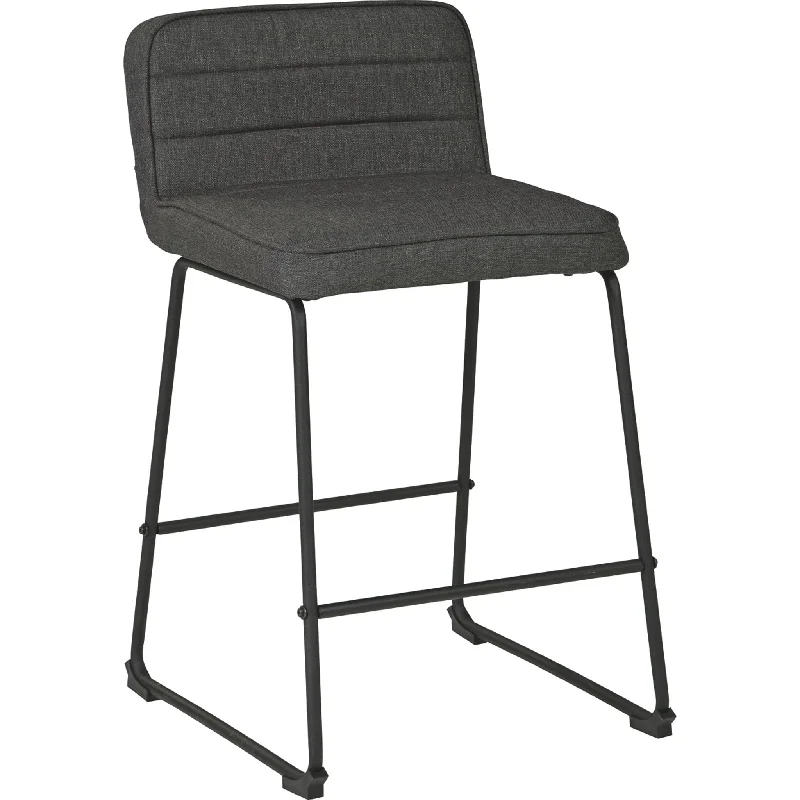 Nerison Bar Stool - Gray - (D225-224)