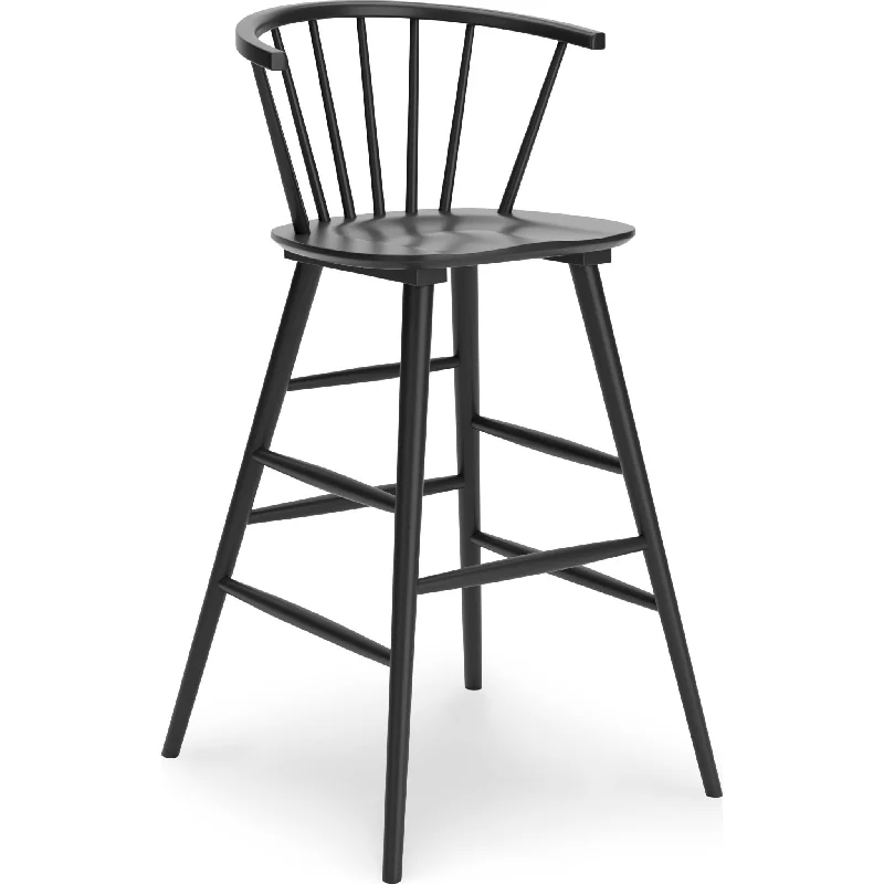 Otaska Bar Height Stool - Black - (D406-230)