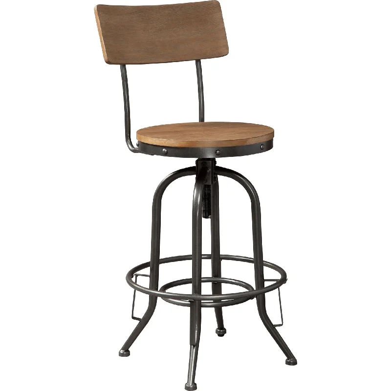 Pinnadel Bar Stool - Light Brown - (D542-330)