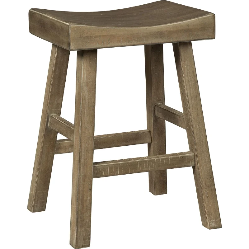 Port Alpern Counter Height Stool - Brown/Beige - (D548-624)