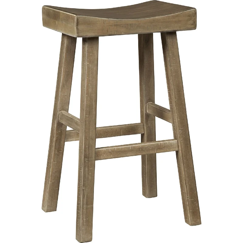 Port Alpern Bar Stool - Brown/Beige - (D548-630)