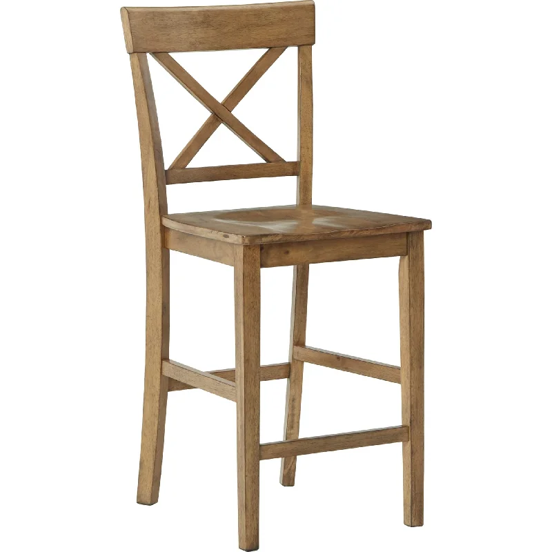 Shully Bar Stool - Natural - (D241-124)