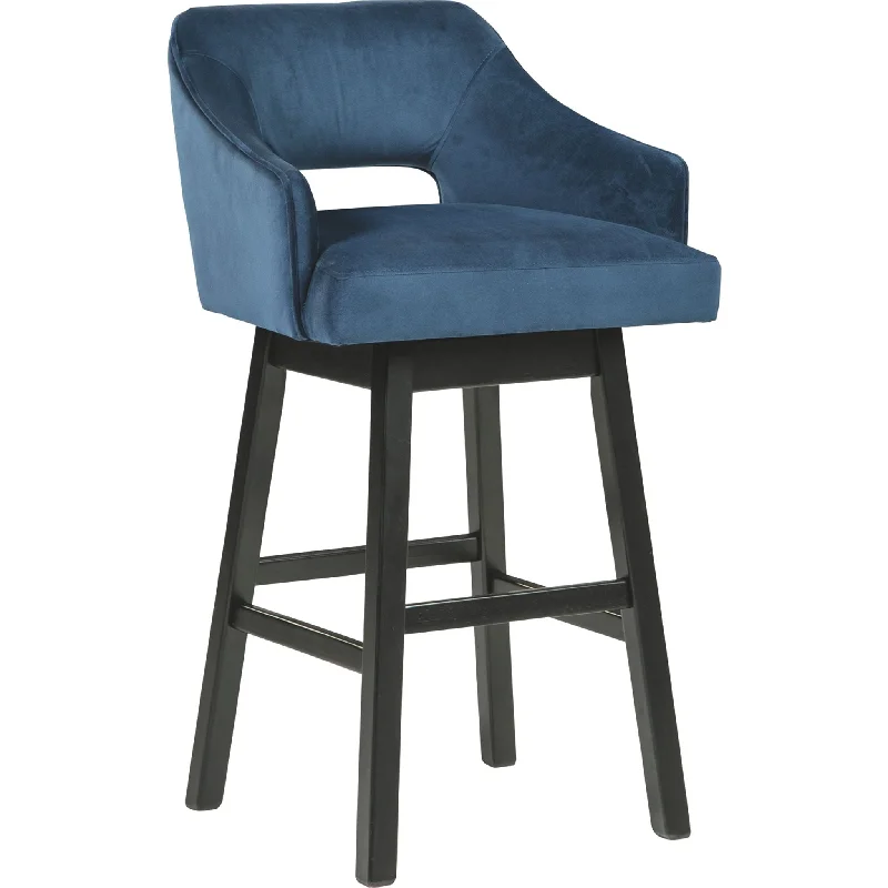 Tallenger Bar Height Stool - Blue - (D380-830)