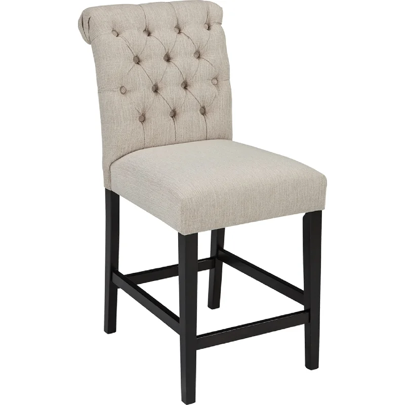 Tripton 2 Bar Stools - Linen - (PKG000140)