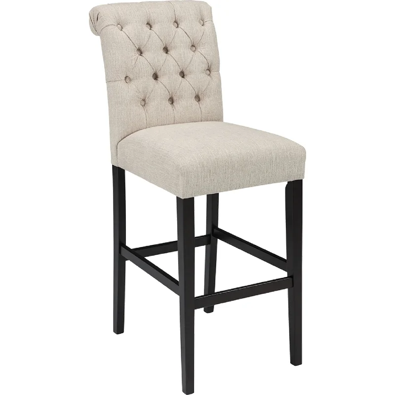 Tripton 2 Bar Stools - Linen - (PKG000455)