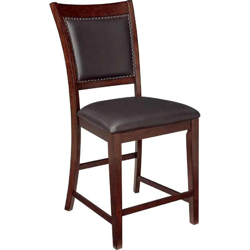 Vardona Bar Stool - Dark Brown - (D564-124)