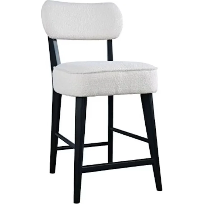 Wes Counter Height Stool - Black - (2271-WESSTBLK)